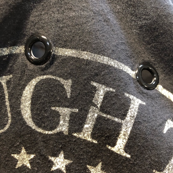 Johnny Ramone Too Tough to Die sleeveless tee Cinder Block with eyelet front L - Picture 5 of 8